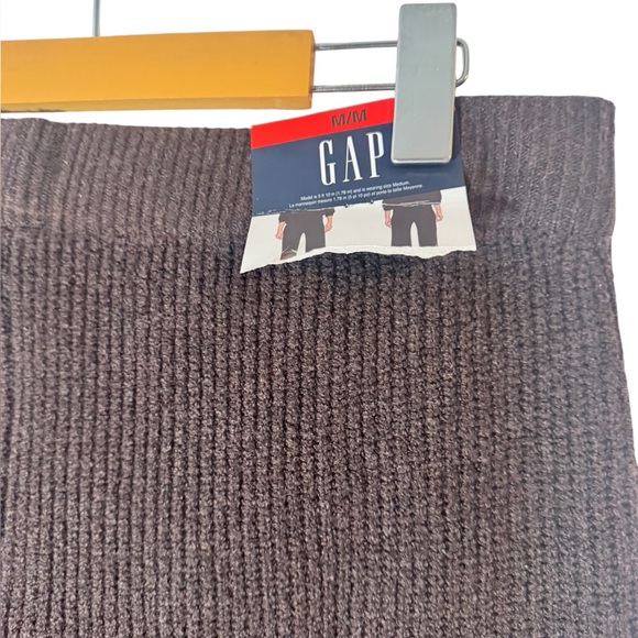 NWT Gap Brown CashSoft Shaker Stitch Knit Pants -Size M - Picture 7 of 8